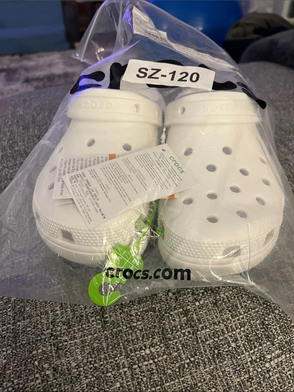 CROCS Kids Classic Clog — White